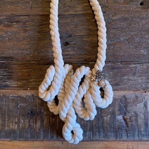 Anthropologie Rope Necklace